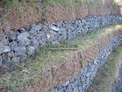 Green Gabions at Sibley Memorial Hospital