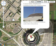 Our projects seen on Google Map