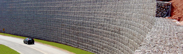 Retaining Walls & Sloped Soil Reinforcement Applications